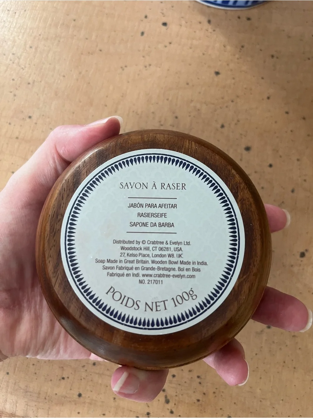 Crabtree & Evelyn Sandalwood Shave Soap Unused